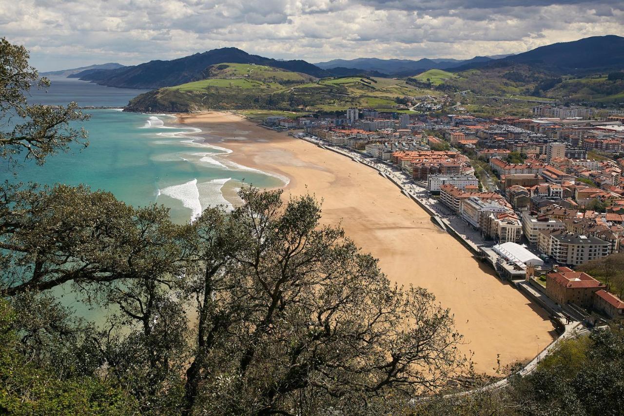 Ferienwohnung Aterian Gaztelu Zarautz Exterior foto